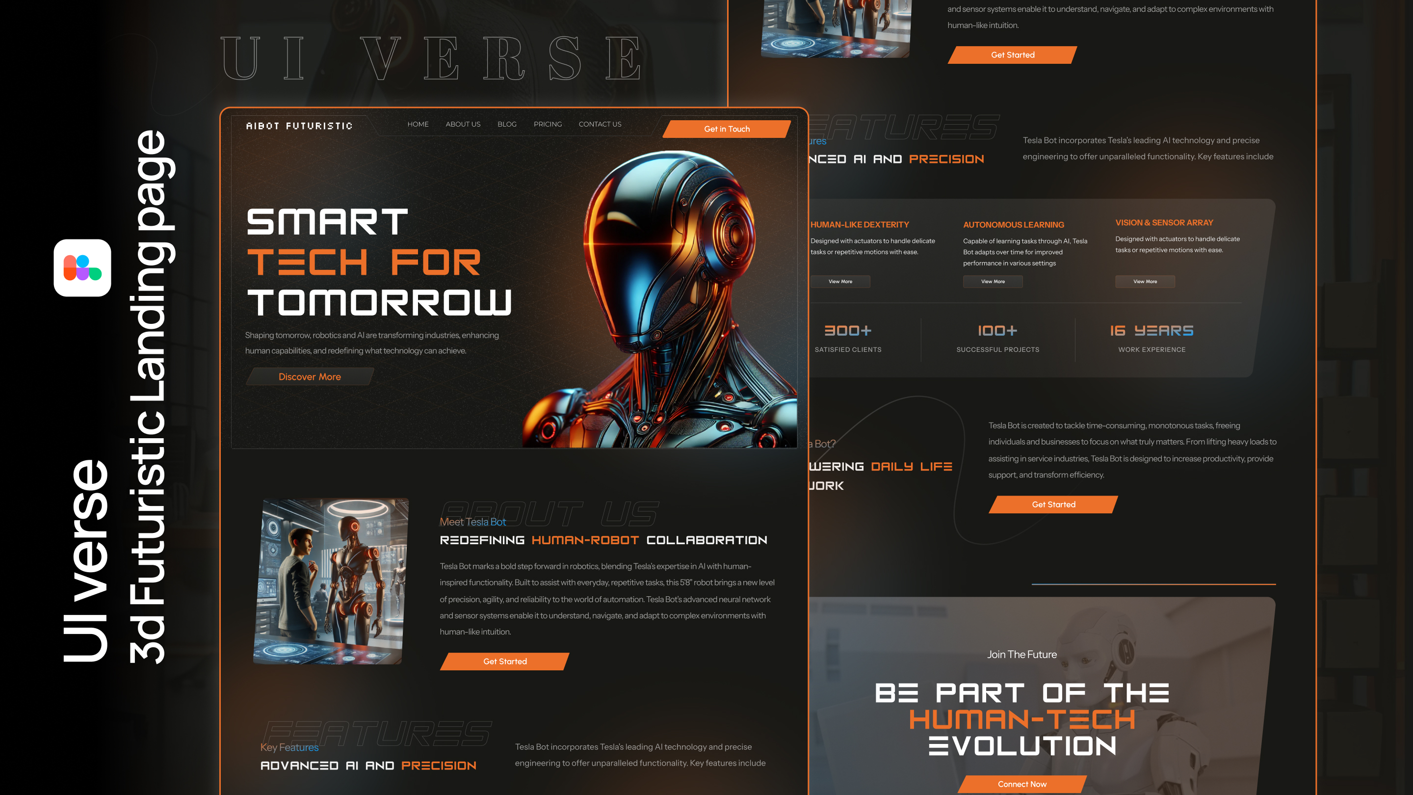AI website thumbnail design